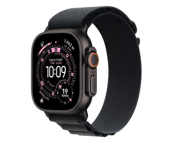 Apple Watch Ultra 3 (2025) GPS + Cellular 49mm Black Titanium Case Alpine Loop Black M EU