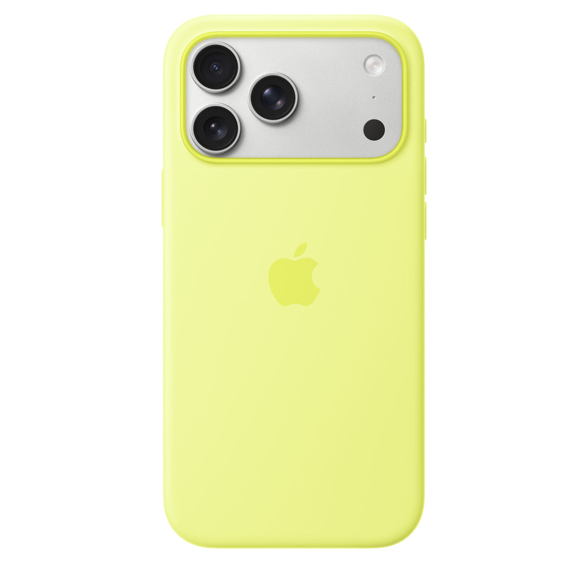 Custodia MagSafe in silicone per iPhone 17 Pro Max - Giallo neon